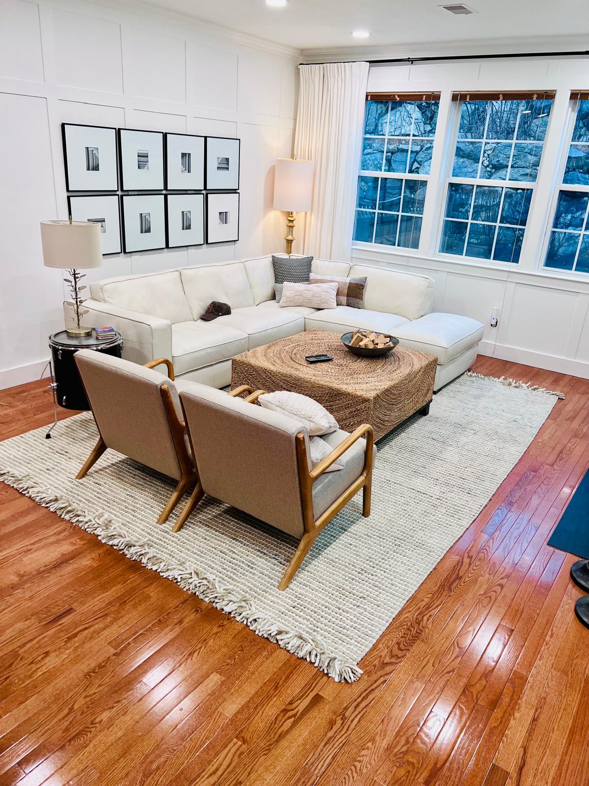 Interior living space transformation